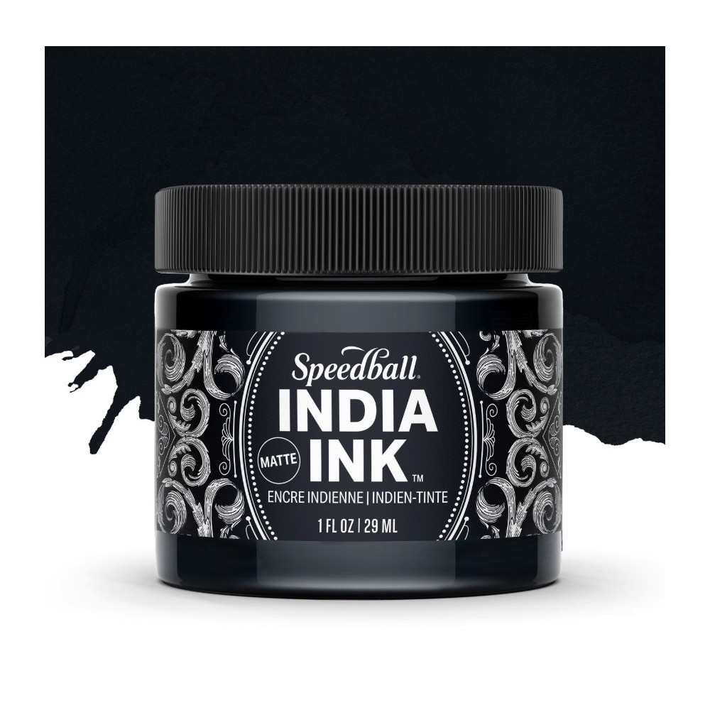 India Ink - Speedball - Black Velvet 29 ml