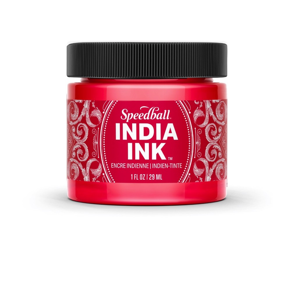 Tusz do kaligrafii India Ink - Speedball - Ruby 29 ml