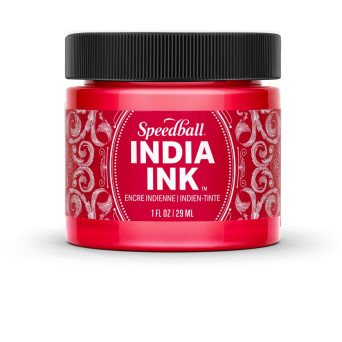 India Ink - Speedball - Ruby 29 ml