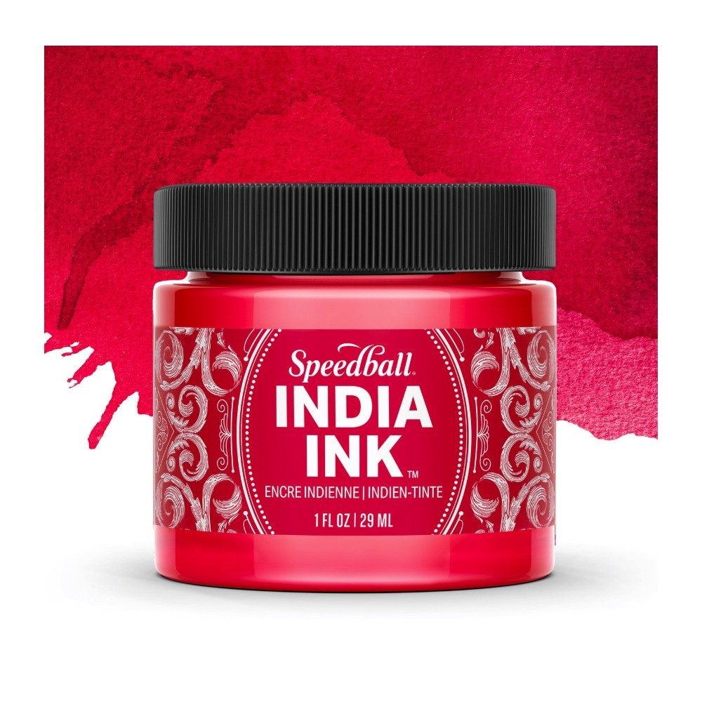 India Ink - Speedball - Ruby 29 ml