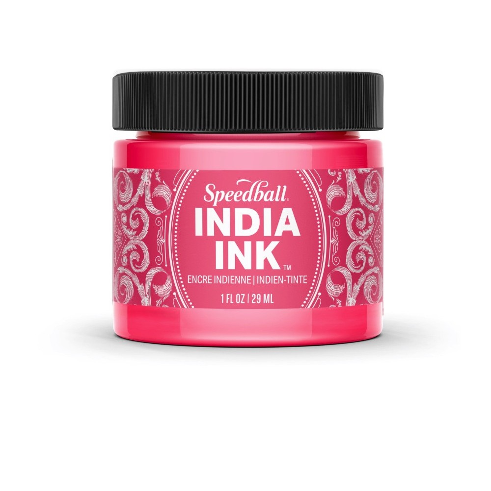 Tusz do kaligrafii India Ink - Speedball - Pink Tourmaline 29 ml