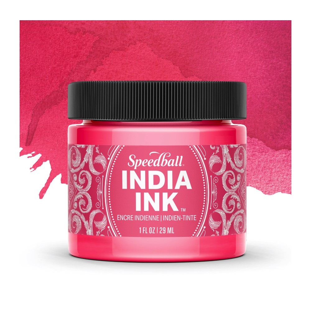 Tusz do kaligrafii India Ink - Speedball - Pink Tourmaline 29 ml