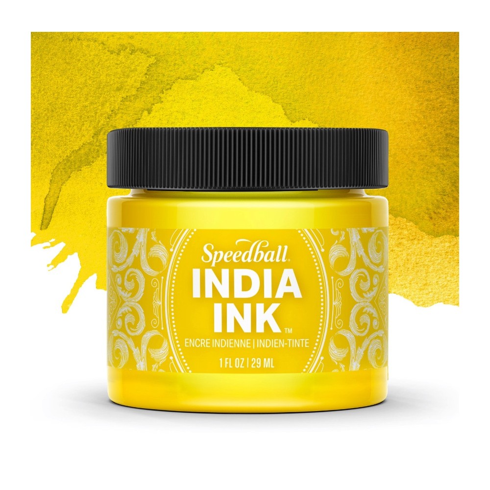 Tusz do kaligrafii India Ink - Speedball - Canary 29 ml