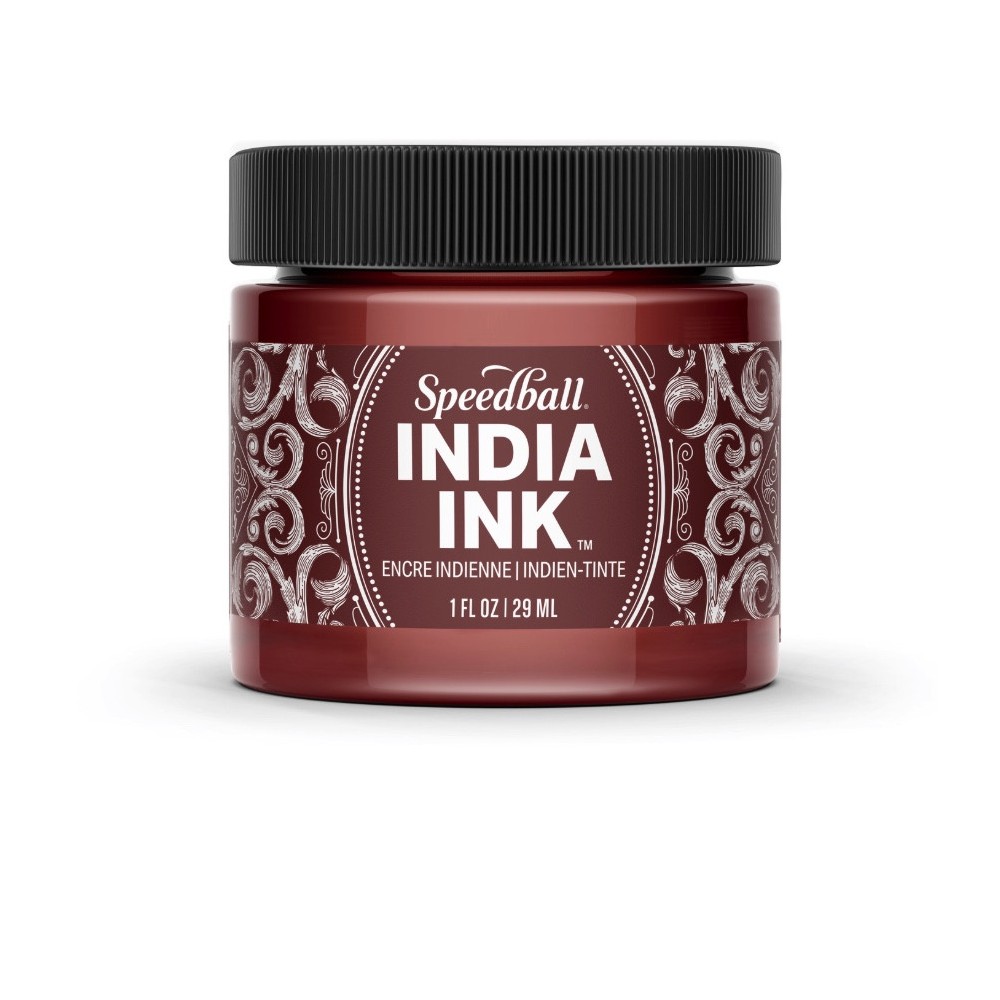 Tusz do kaligrafii India Ink - Speedball - Brown Quartz 29 ml