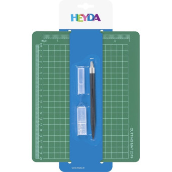 Zestaw do cięcia skalpel + podkładka - Heyda