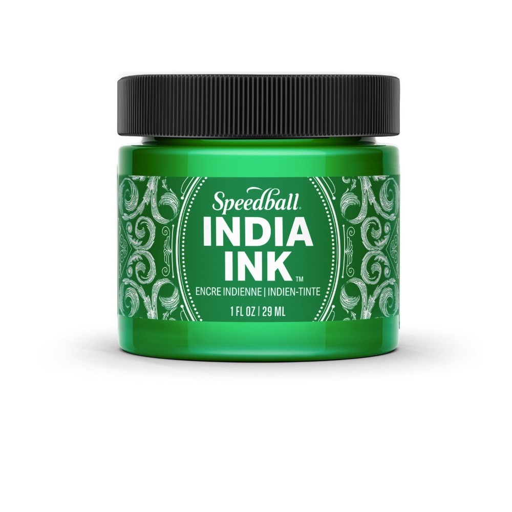 India Ink - Speedball - Bright Emerald 29 ml