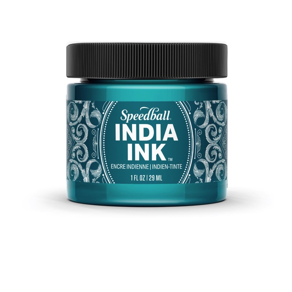 India Ink - Speedball - Teal Agate 29 ml