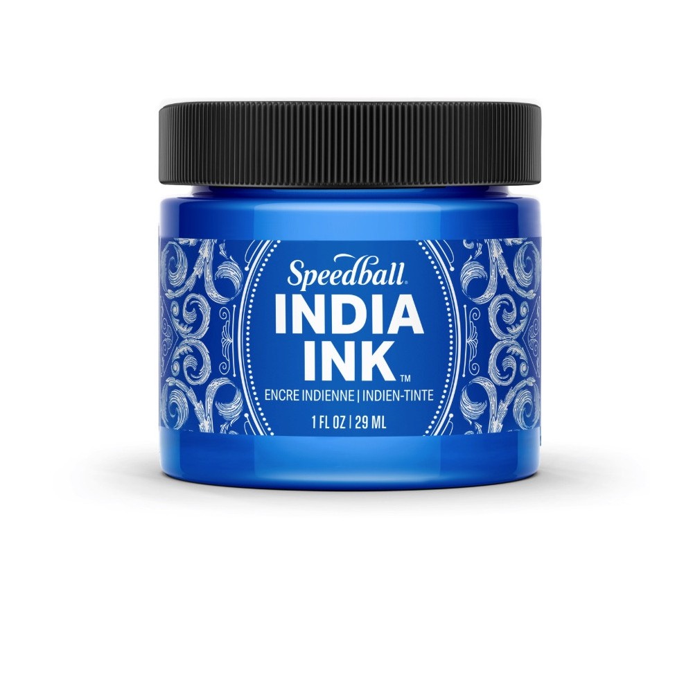Tusz do kaligrafii India Ink - Speedball - Sapphire 29 ml