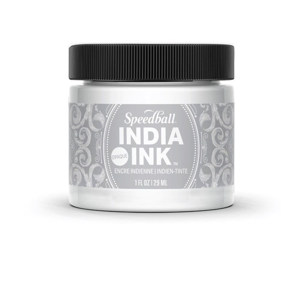 Tusz do kaligrafii India Ink - Speedball - Satin White 29 ml