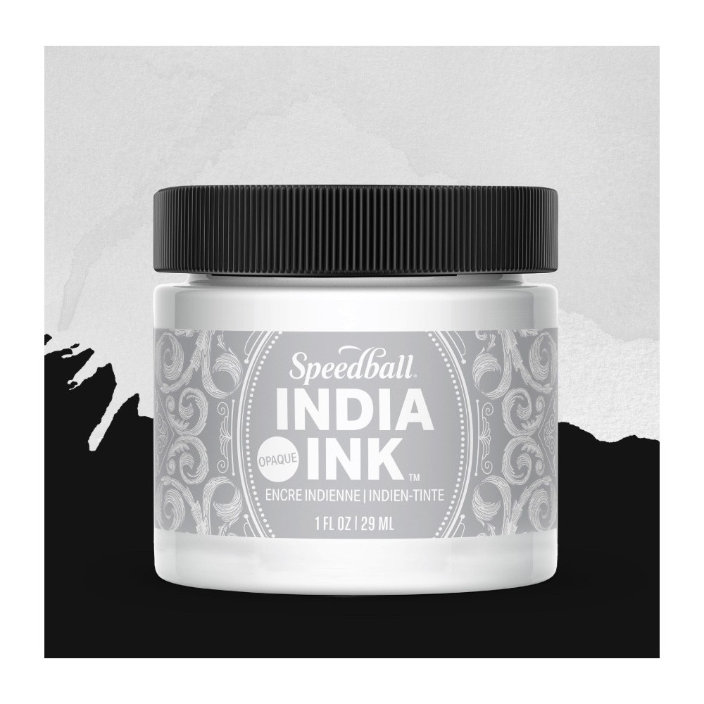Tusz do kaligrafii India Ink - Speedball - Satin White 29 ml