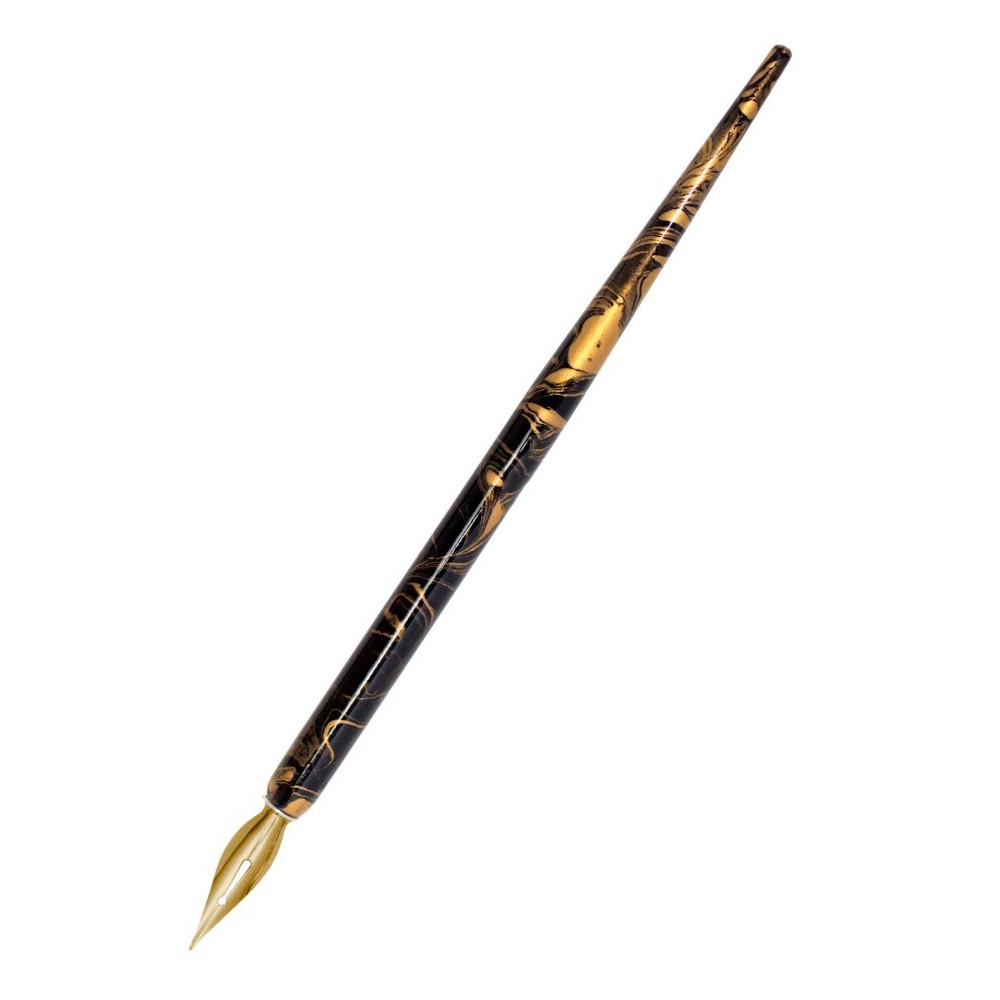 Zestaw do kaligrafii z piórem i tuszem Signature - Speedball - 4 szt.