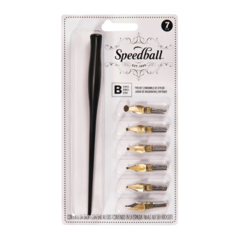Zestaw do kaligrafii B-Series - Speedball - 7 szt.