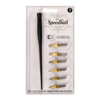 C-Series Calligraphy pen set - Speedball - 7 pcs