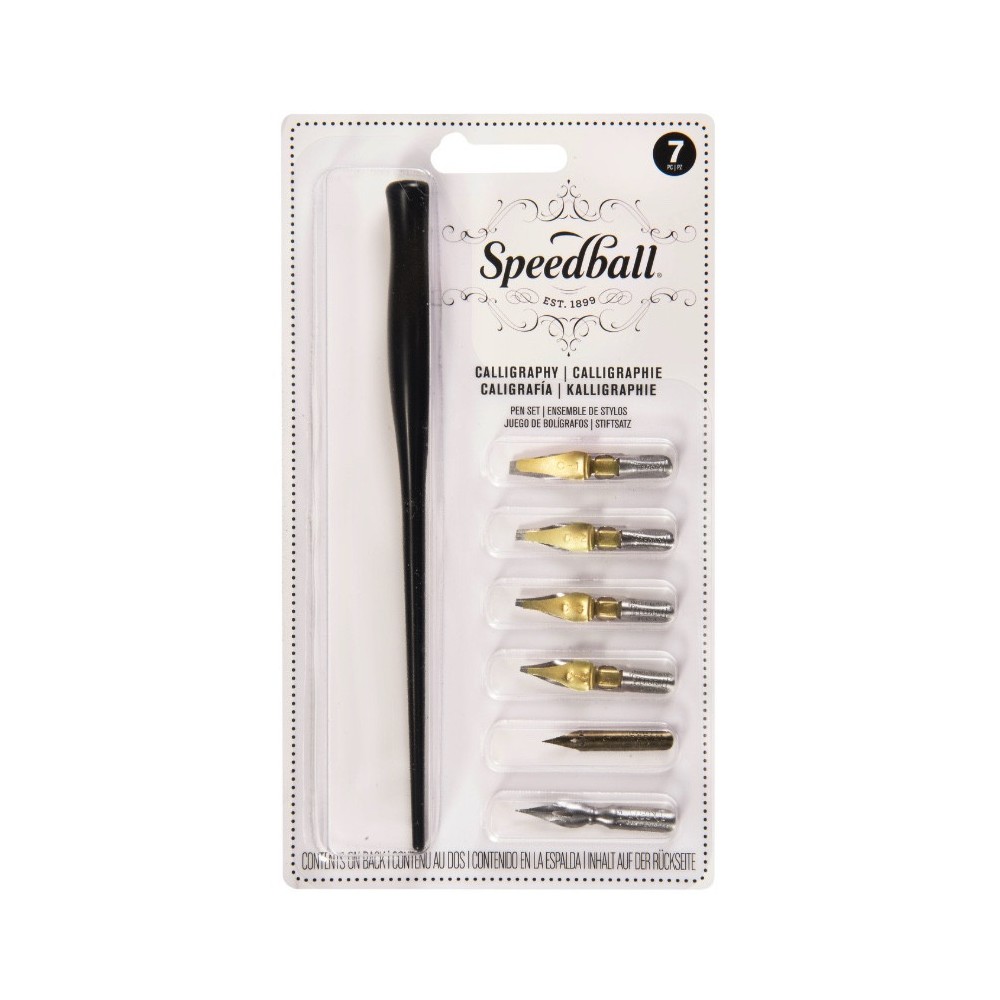 Zestaw do kaligrafii Calligraphy - Speedball - 7 szt.