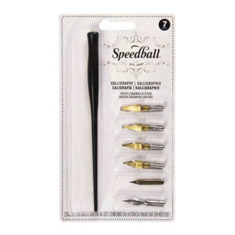 Calligraphy pen set - Speedball - 7 pcs