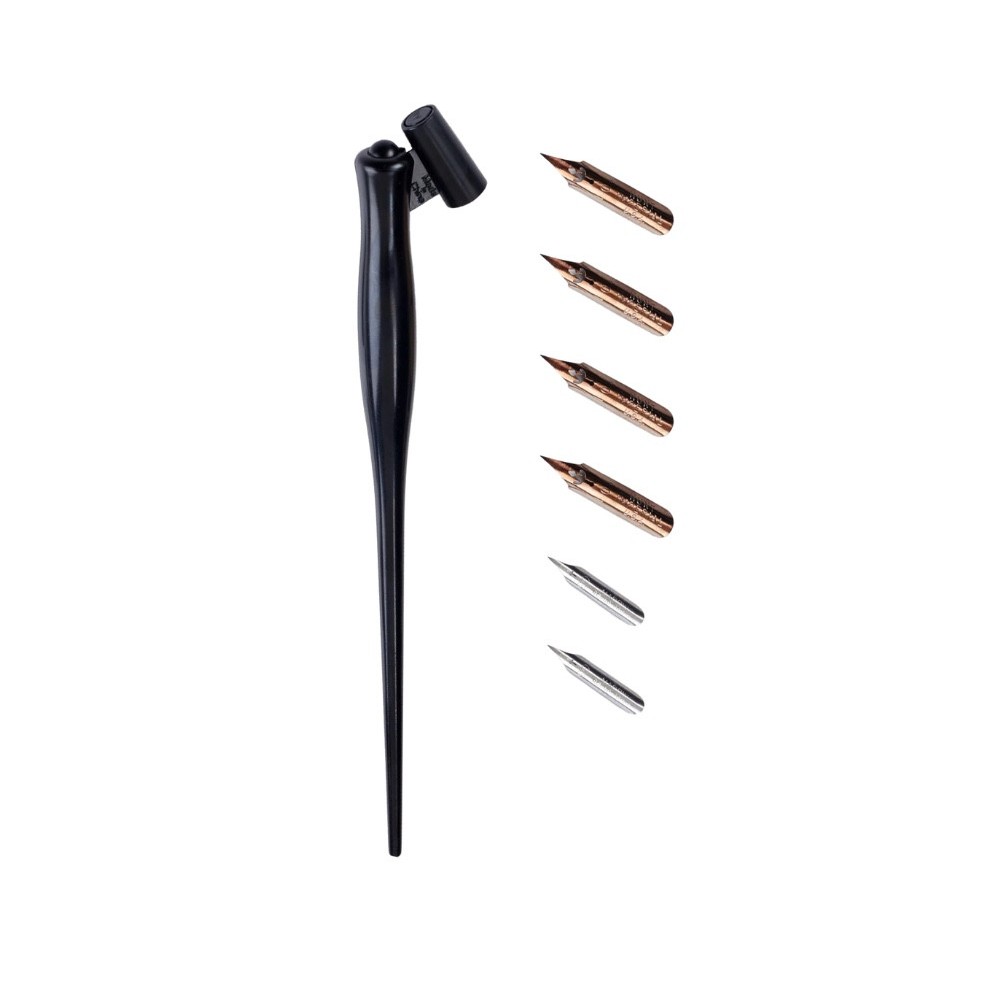 Oblique Pen Set - Speedball - 7 pcs