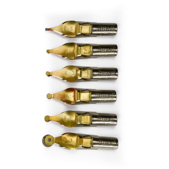 B-Series nib set - Speedball - 6 pcs