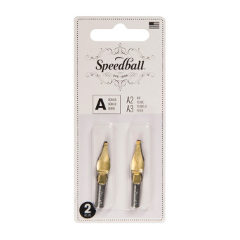 Zestaw stalówek do kaligrafii A2/A3 - Speedball - 2 szt.