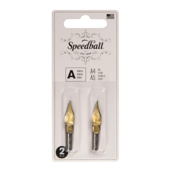 A4/A5 nib set - Speedball - 2 pcs