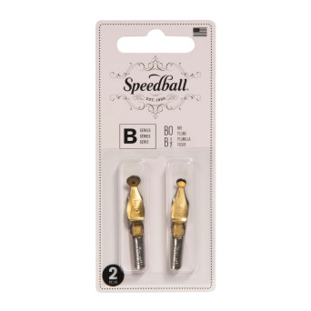 B0/B-1/2 nib set - Speedball - 2 pcs