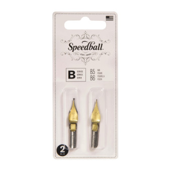 Zestaw stalówek do kaligrafii B5/B6 - Speedball - 2 szt.