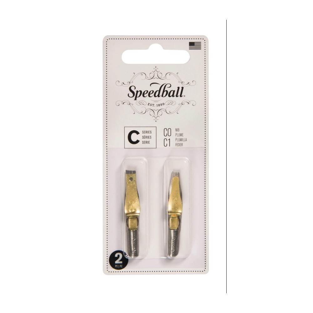 C0/C1 nib set - Speedball - 2 pcs
