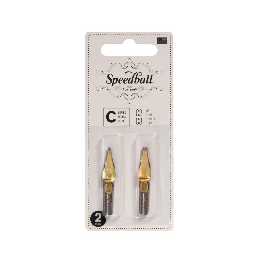 C2/C3 nib set - Speedball - 2 pcs