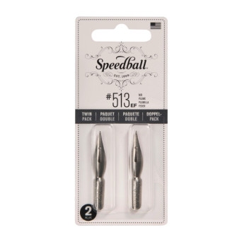 No. 513 EF nib set - Speedball - 2 pcs