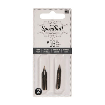 Zestaw stalówek do kaligrafii nr 102 - Speedball - 2 szt.