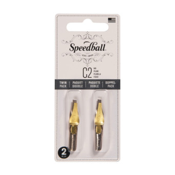 C2 nib set - Speedball - 2 pcs