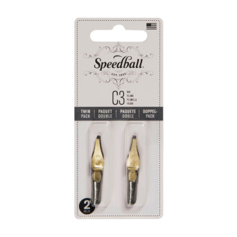 C3 nib set - Speedball - 2 pcs