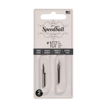 No. 107 nib set - Speedball - 2 pcs