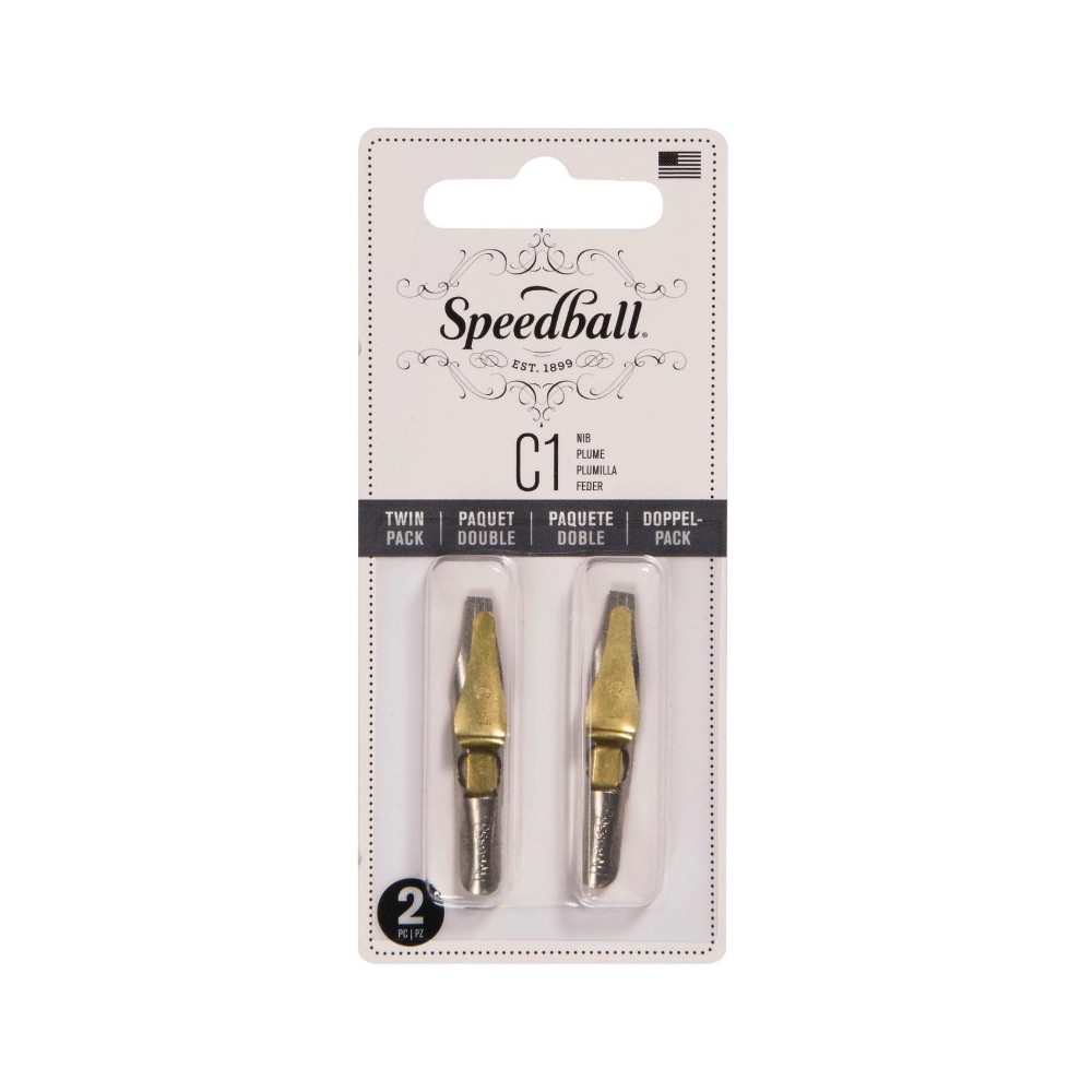 C1 nib set - Speedball - 2 pcs