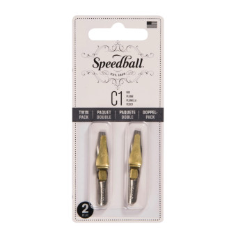 Zestaw stalówek do kaligrafii C1 - Speedball - 2 szt.