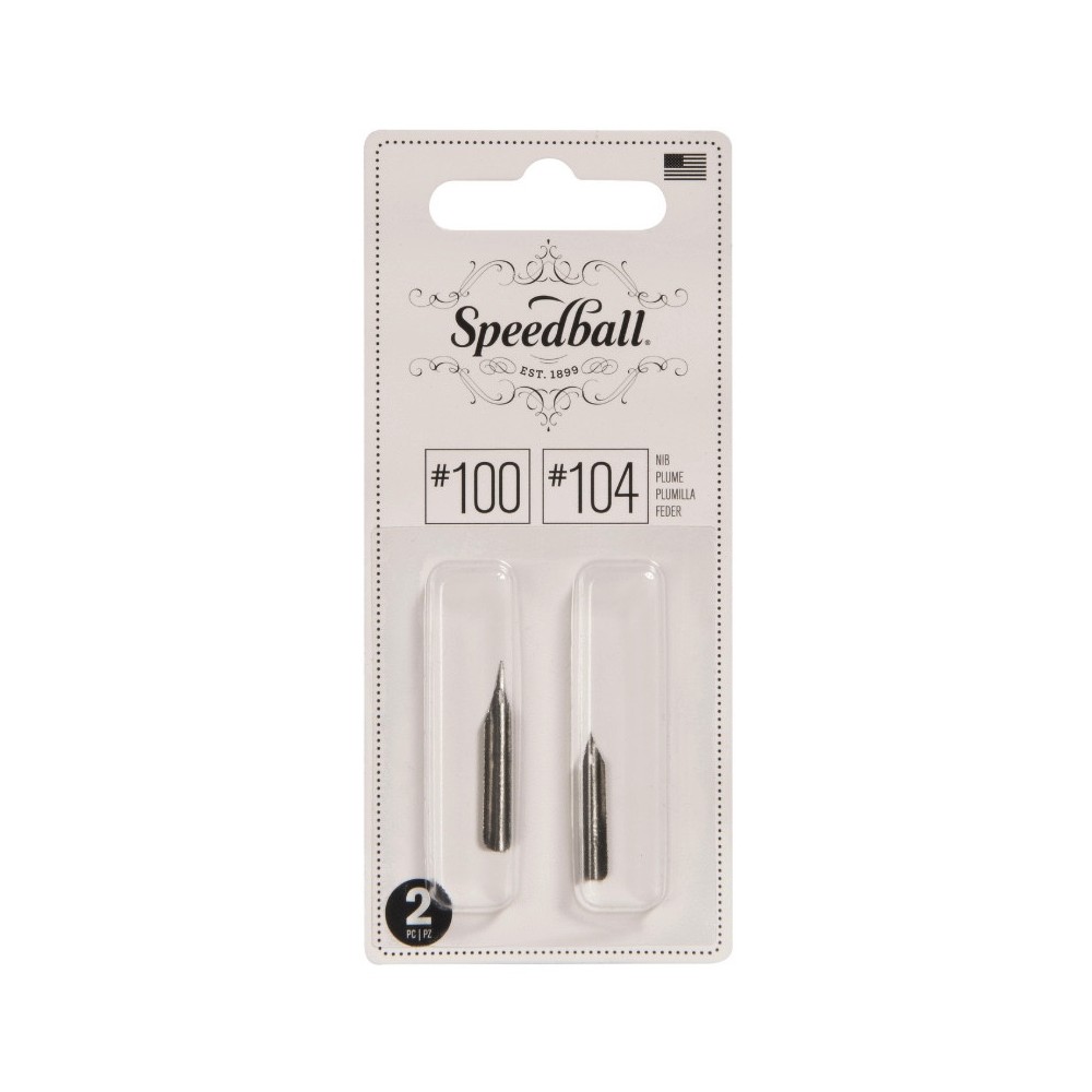 100/104 nib set - Speedball - 2 pcs