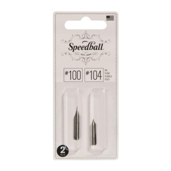 100/104 nib set - Speedball - 2 pcs