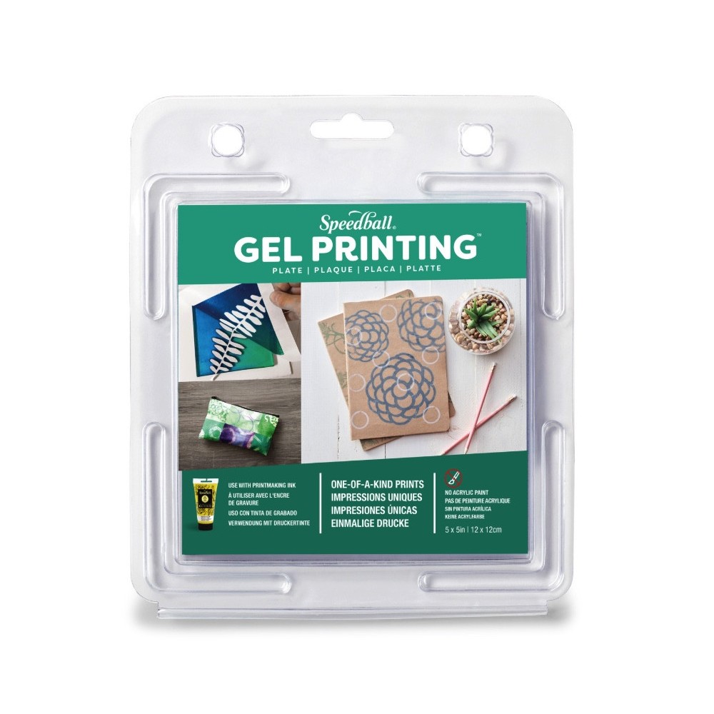 Gel printing plate - Speedball - 12 x 12 cm
