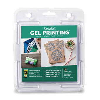 Gel printing plate - Speedball - 12 x 12 cm