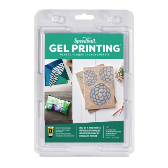 Gel printing plate - Speedball - 12 x 17 cm