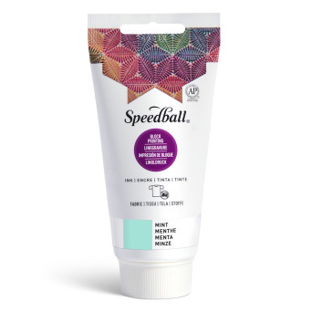 Fabric Block Printing Ink - Speedball - Mint 75 ml