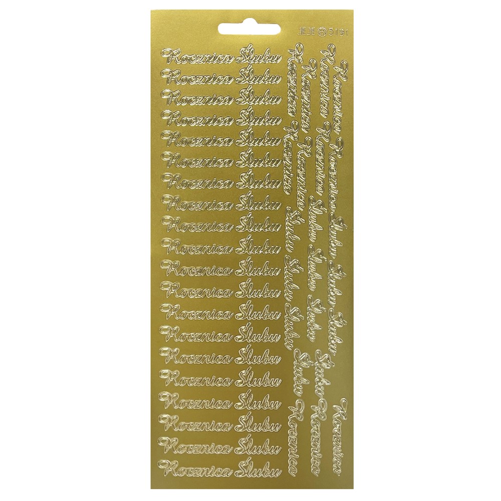 Stickers - Daffodil gold