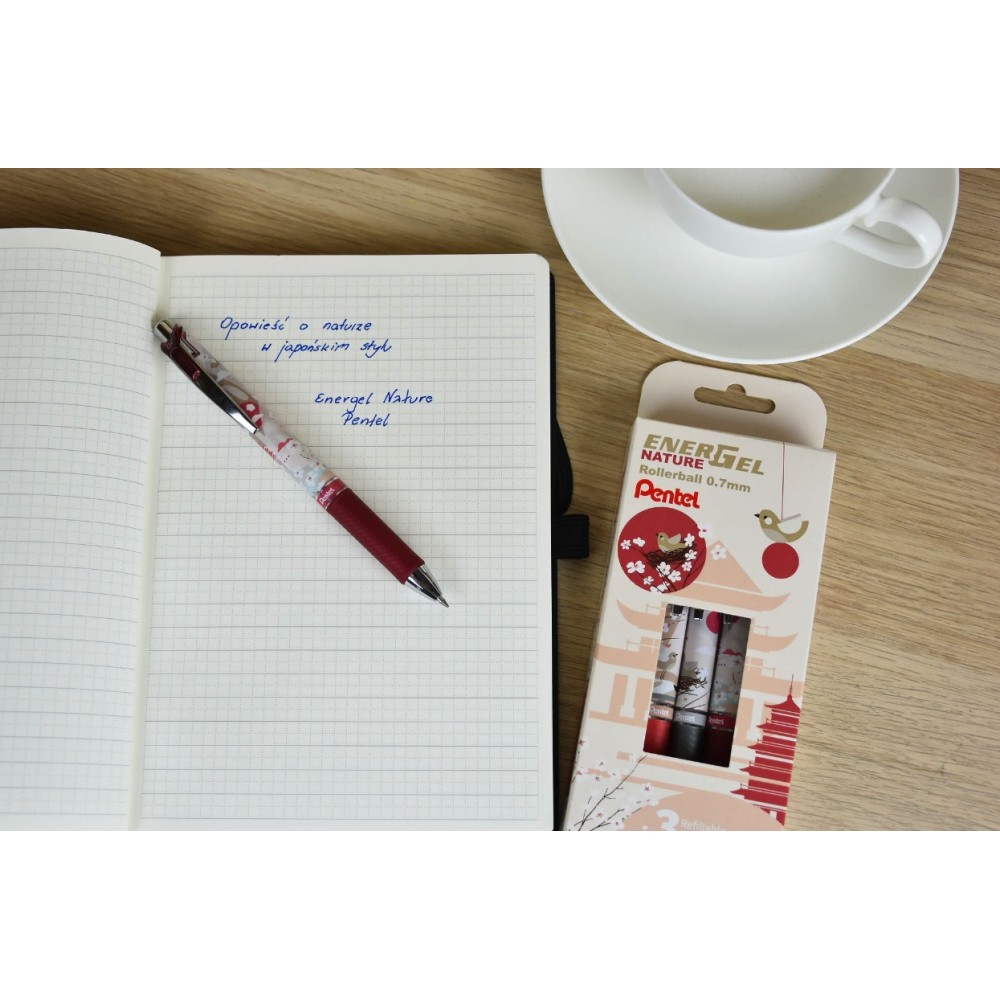 EnerGel Nature rollerball pen - Pentel - Mountains 0,7 mm