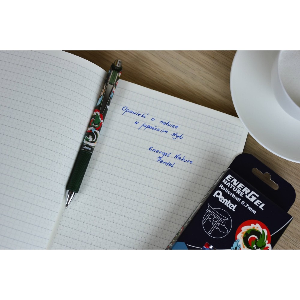EnerGel Nature rollerball pen - Pentel - Dragon 0,7 mm