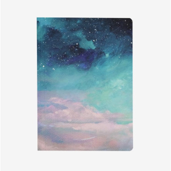 Ruled otabind notebook Cotton Sky A5 - Devangari - 120 g/m2