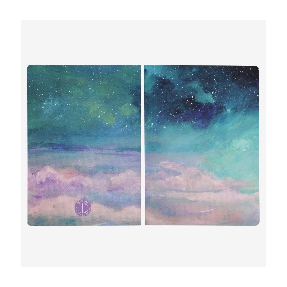 Ruled otabind notebook Cotton Sky A5 - Devangari - 120 g/m2
