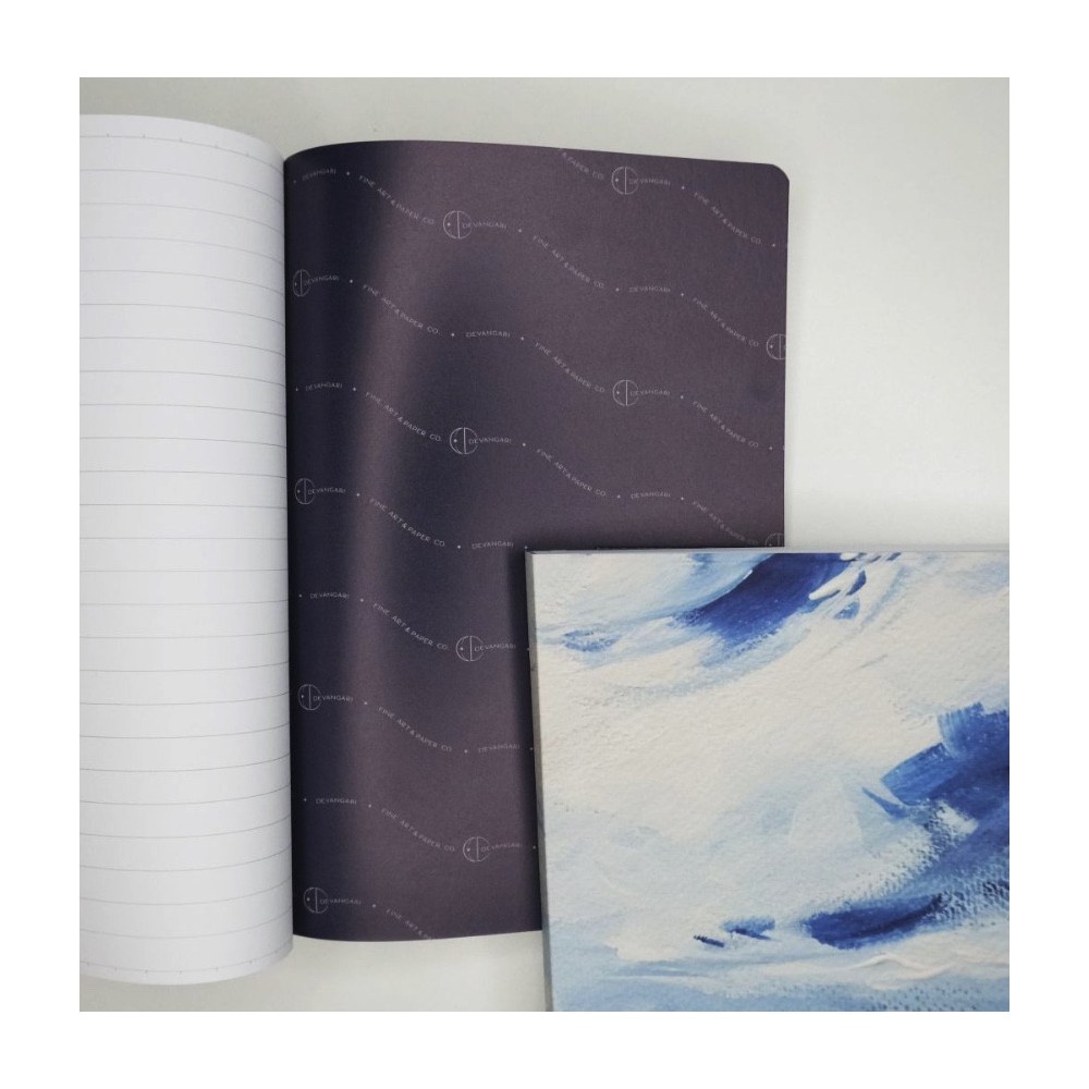 Ruled otabind notebook Baltic Sea A5 - Devangari - 120 g/m2