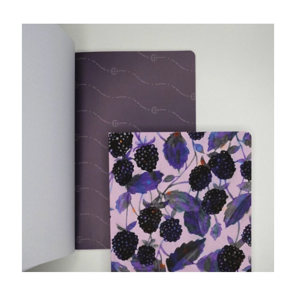 Notes w kropki otabind Blackberry Bliss A5 - Devangari - 120 g/m2