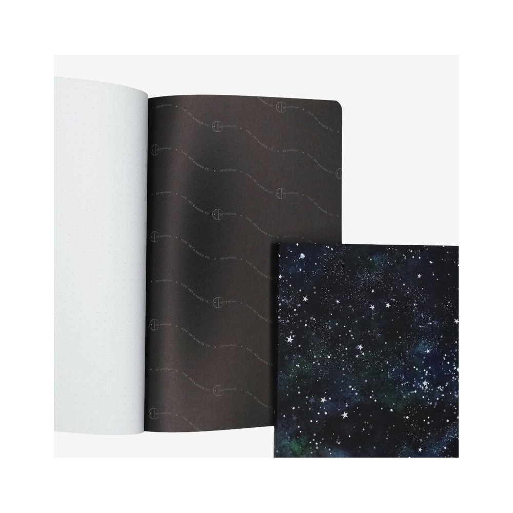 Notes w kropki otabind Emerald Galaxy B5 - Devangari - 120 g/m2