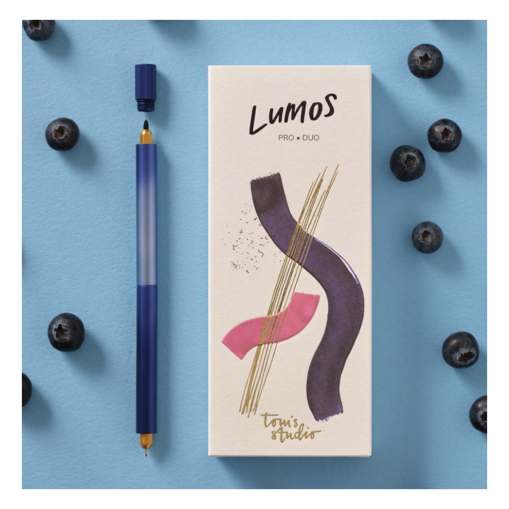 Cienkopis Lumos Pro Duo Special Edition - Tom's Studio - Blueberry
