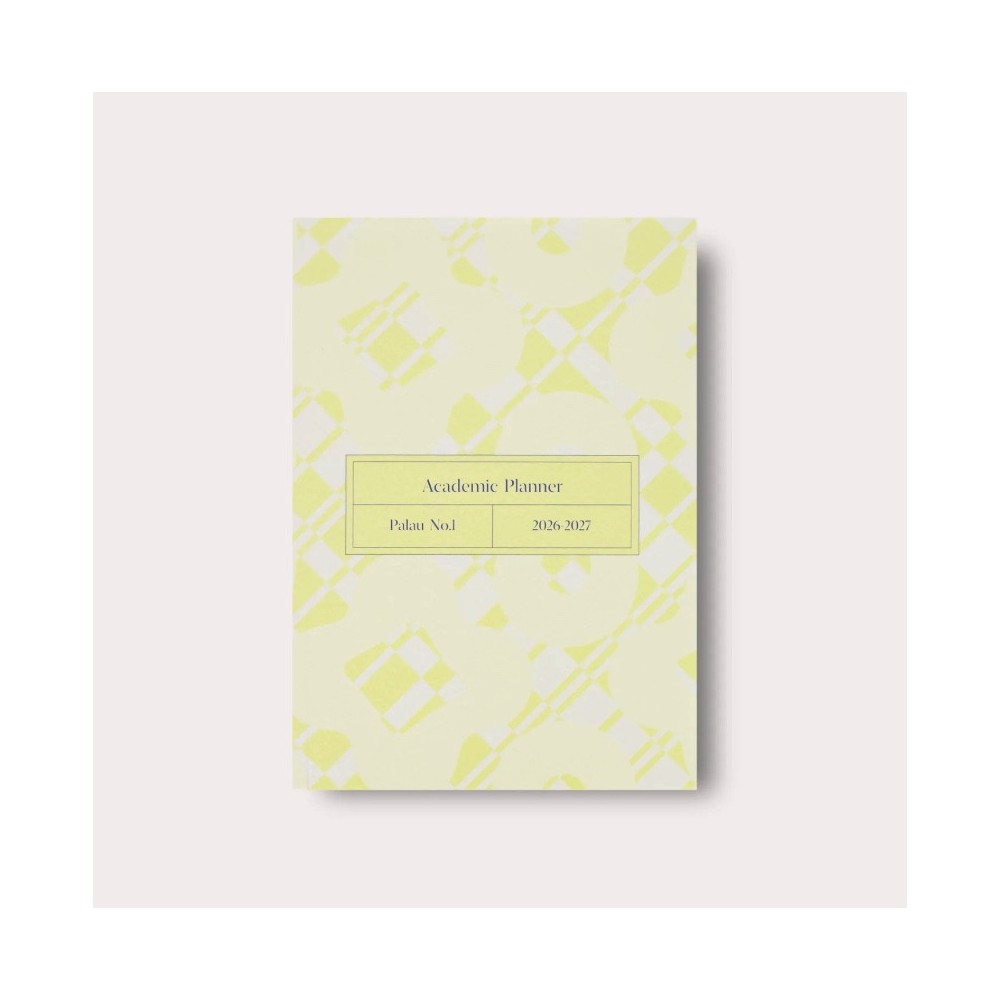 Weekly academic planner 2026/2027 Palau No. 1 A5 - The Completist.